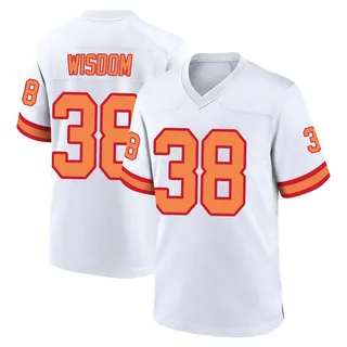 Rashad Wisdom Tampa Bay Buccaneers Youth Game '76 Nike Jersey - White