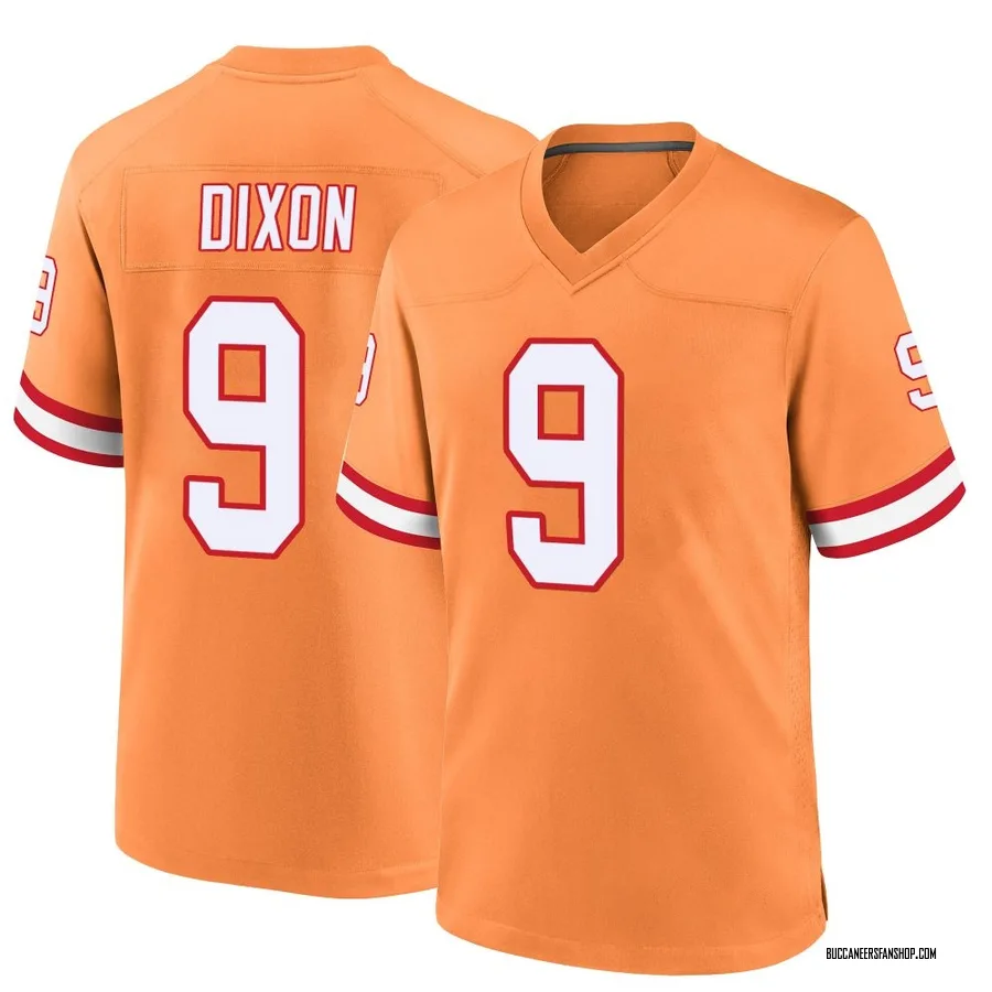 Riley Dixon Tampa Bay Buccaneers Men's Game Throwback Nike Jersey - Orange
