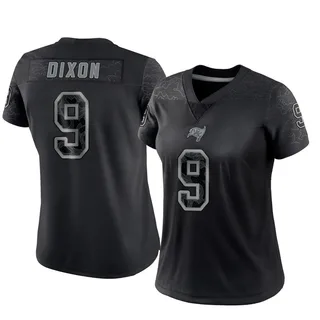 Riley Dixon Tampa Bay Buccaneers Women's Limited Reflective Nike Jersey - Black