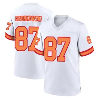 Rob Gronkowski Tampa Bay Buccaneers Men's Game '76 Nike Jersey - White