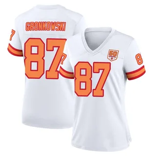 Rob Gronkowski Tampa Bay Buccaneers Women's Game '76 50th Season Nike Jersey - White