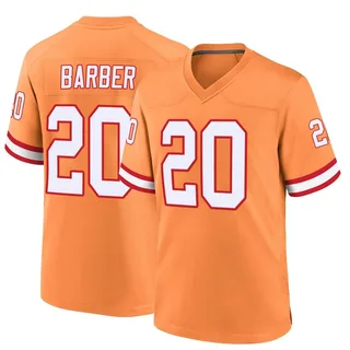 Ronde Barber Tampa Bay Buccaneers Men's Game Throwback Jersey - Orange