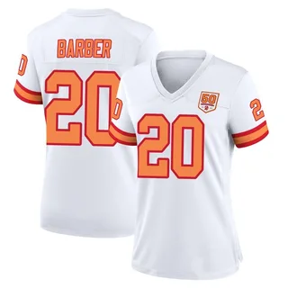 Ronde Barber Tampa Bay Buccaneers Women's Game '76 50th Season Nike Jersey - White