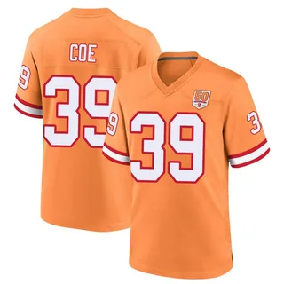 Ryan Coe Tampa Bay Buccaneers Men's Game sicle 50th Season Nike Jersey - Cream