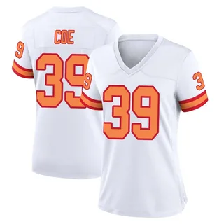 Ryan Coe Tampa Bay Buccaneers Women's Game '76 Nike Jersey - White