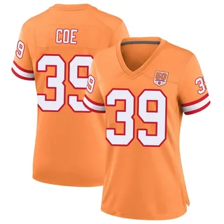 Ryan Coe Tampa Bay Buccaneers Women's Game sicle 50th Season Nike Jersey - Cream