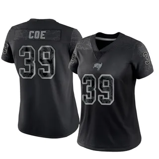Ryan Coe Tampa Bay Buccaneers Women's Limited Reflective Nike Jersey - Black
