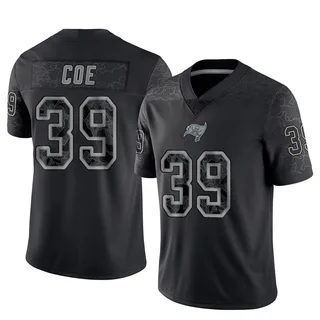 Ryan Coe Tampa Bay Buccaneers Youth Limited Reflective Nike Jersey - Black