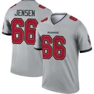 Ryan Jensen Tampa Bay Buccaneers Men's Legend Inverted Nike Jersey - Gray
