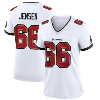 Ryan Jensen Tampa Bay Buccaneers Women's Game Nike Jersey - White