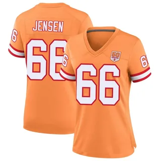 Ryan Jensen Tampa Bay Buccaneers Women's Game sicle 50th Season Nike Jersey - Cream