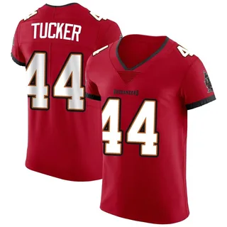 Sean Tucker Tampa Bay Buccaneers Men's Elite Vapor Nike Jersey - Red