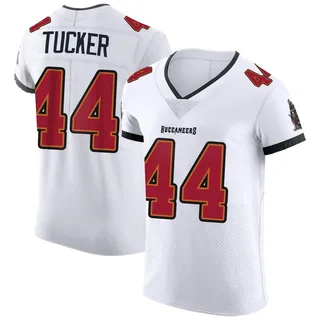 Sean Tucker Tampa Bay Buccaneers Men's Elite Vapor Nike Jersey - White