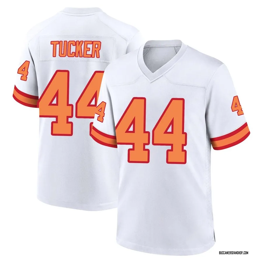 Sean Tucker Tampa Bay Buccaneers Men's Game '76 Nike Jersey - White
