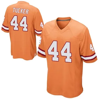 Sean Tucker Tampa Bay Buccaneers Men's Game Alternate Nike Jersey - Orange