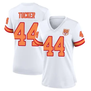 Sean Tucker Tampa Bay Buccaneers Women's Game '76 50th Season Nike Jersey - White