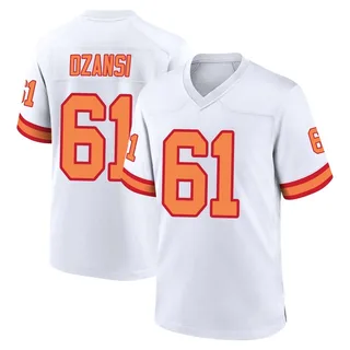 Silas Dzansi Tampa Bay Buccaneers Men's Game '76 Nike Jersey - White