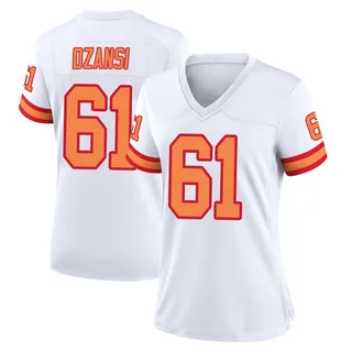 Silas Dzansi Tampa Bay Buccaneers Women's Game '76 Nike Jersey - White