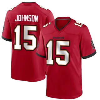 Tez Johnson Tampa Bay Buccaneers Men's Game Team Color Nike Jersey - Red