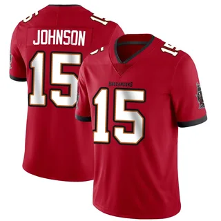 Tez Johnson Tampa Bay Buccaneers Men's Limited Team Color Vapor Untouchable Nike Jersey - Red
