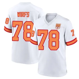 Tristan Wirfs Tampa Bay Buccaneers Youth Game '76 50th Season Nike Jersey - White