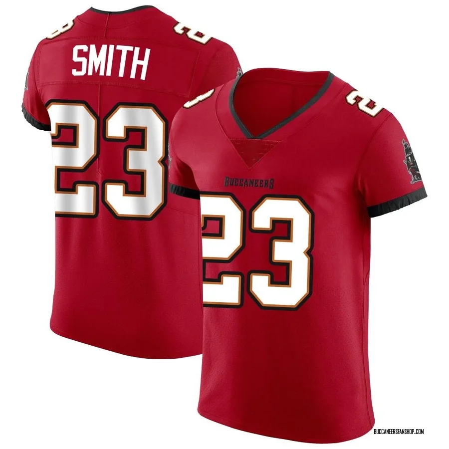Tykee Smith Tampa Bay Buccaneers Men's Elite Vapor Nike Jersey - Red