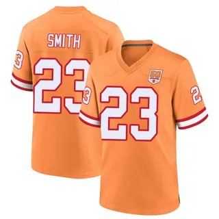 Tykee Smith Tampa Bay Buccaneers Men's Game sicle 50th Season Nike Jersey - Cream