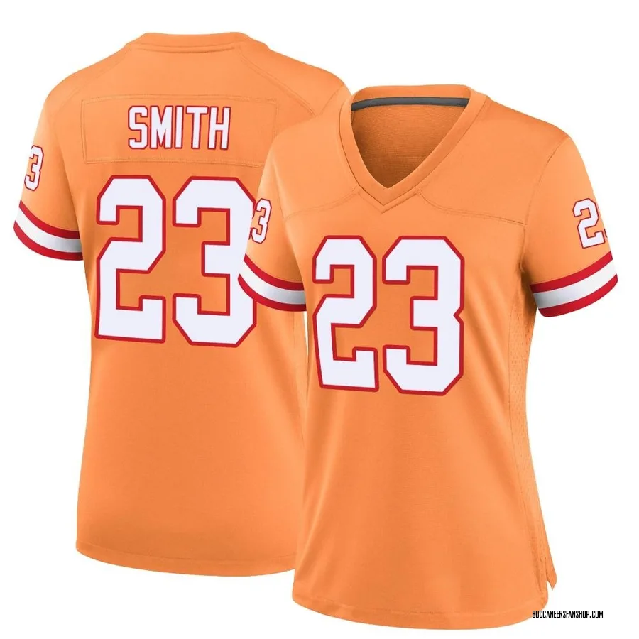 Tykee Smith Tampa Bay Buccaneers Women's Game Throwback Nike Jersey - Orange