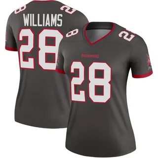 Women's Damarion Williams Tampa Bay Buccaneers Women's Legend Pewter Alternate Nike Jersey