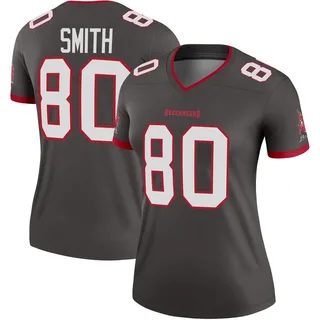 Women's Jaden Smith Tampa Bay Buccaneers Women's Legend Pewter Alternate Nike Jersey