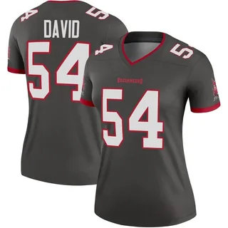 Women's Lavonte David Tampa Bay Buccaneers Women's Legend Pewter Alternate Nike Jersey