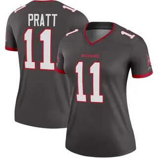 Women's Michael Pratt Tampa Bay Buccaneers Women's Legend Pewter Alternate Nike Jersey