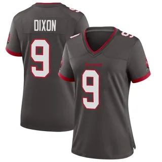 Women's Riley Dixon Tampa Bay Buccaneers Women's Game Pewter Alternate Nike Jersey
