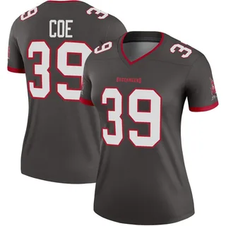 Women's Ryan Coe Tampa Bay Buccaneers Women's Legend Pewter Alternate Nike Jersey