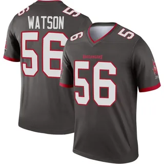 Youth Desmond Watson Tampa Bay Buccaneers Youth Legend Pewter Alternate Nike Jersey