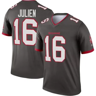 Youth Jake Julien Tampa Bay Buccaneers Youth Legend Pewter Alternate Nike Jersey