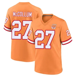 Zyon McCollum Tampa Bay Buccaneers Youth Game sicle 50th Season Nike Jersey - Cream